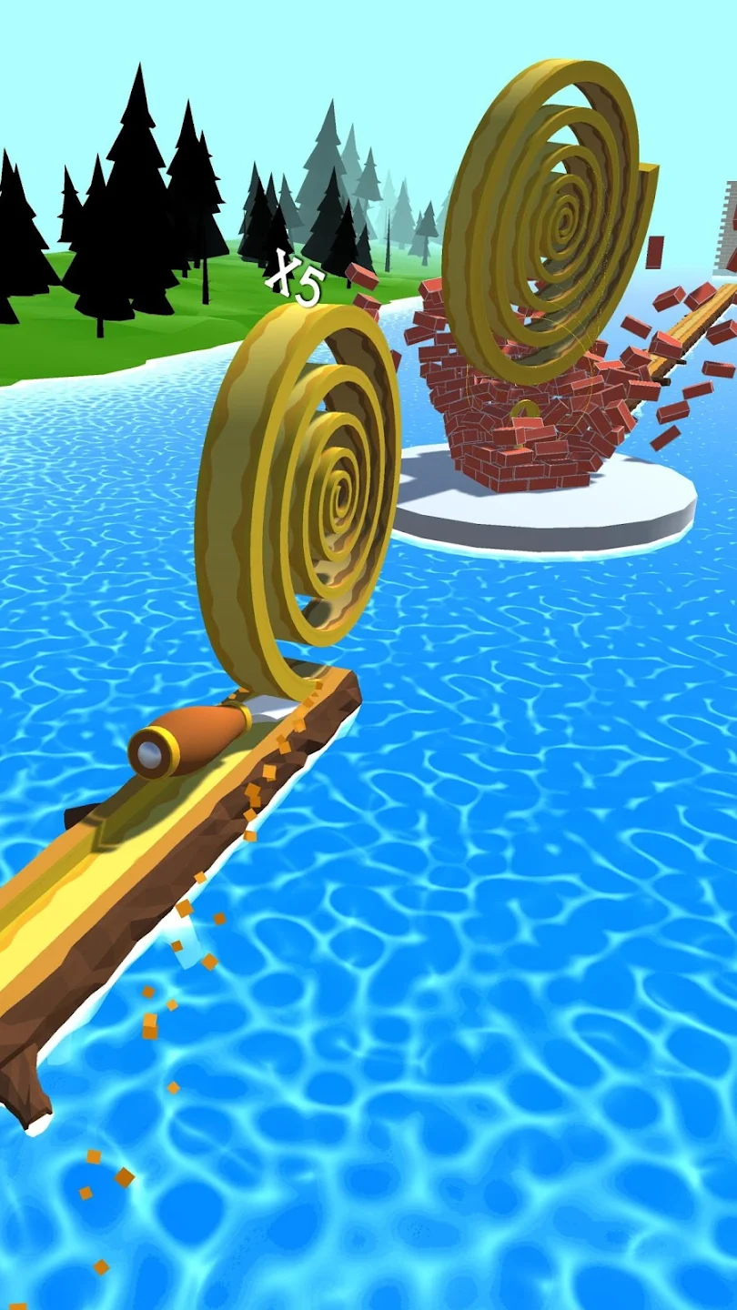 لمحة عن لعبة Spiral Roll