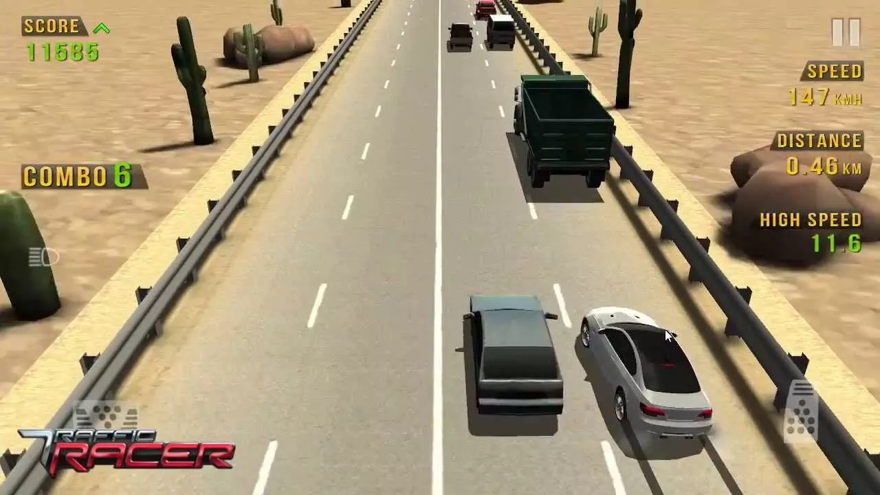 لمحة عن لعبة Traffic Racer