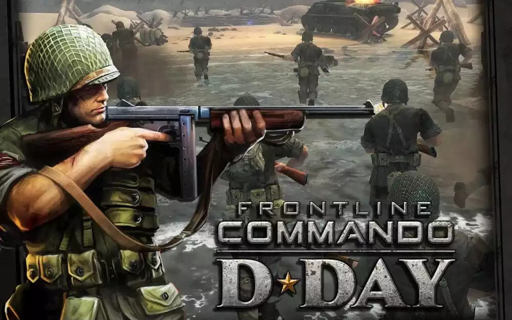 لمحة عن لعبة Frontline Commando: D-Day