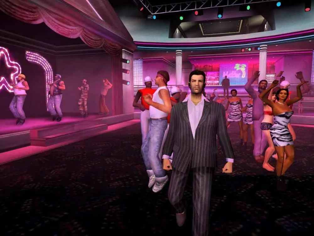 محتوى لعبة Grand Theft Auto: Vice City