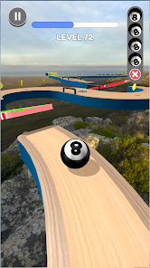 المستويات داخل لعبة Going Balls